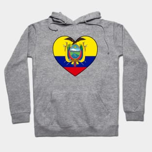 Heart - Ecuador _095 Hoodie